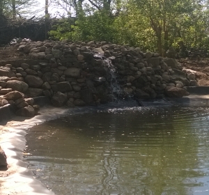 Waterval met filter  - Hoveniersbedrijf C.K. van Mourik