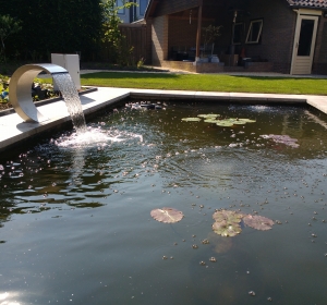 Waterval Mamba in actie. Hoveniersbedrijf C.K. van Mourik