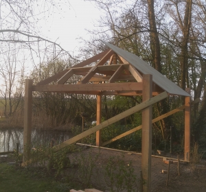 Tuinoverkapping maatwerk - Hoveniersbedrijf C.K. van Mourik West Betuwe, Tiel, Culemborg, Geldermalsen, Buren